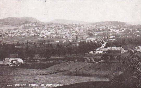 Scotland Crieff From Knockmary 1921