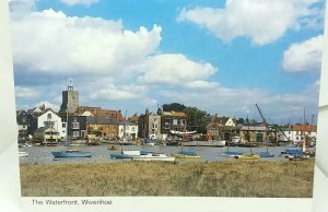 Vintage Postcard The Waterfront Wivenhoe Essex 