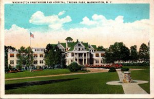 Washington D C Takoma Park Washington Sanitarium and Hospital 1934