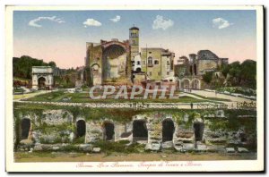 Old Postcard Roma Foro Romano