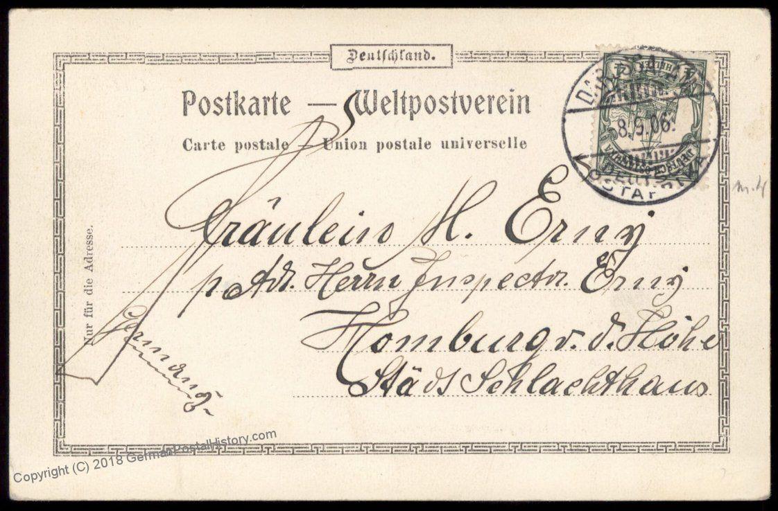 Germany 1906 East Africa DOA PPC Cover 4H stamp Wanyaturu Tribesmen 85006 |  Europe - Germany - Other / Unsorted, Postcard / HipPostcard