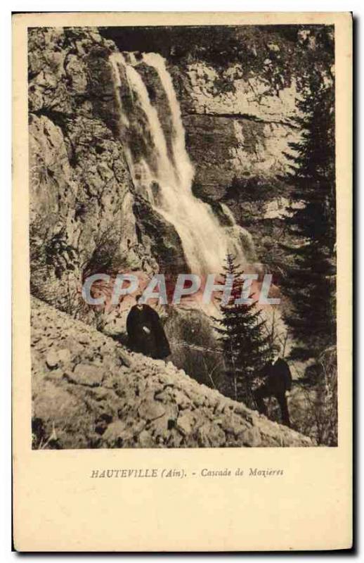 Old Postcard Hauteville Ain Cascade Mazieres