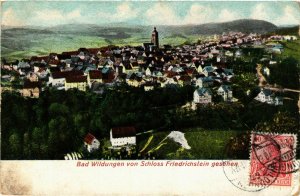 CPA AK Bad Wildungen Schloss Friedrichstein gesehen GERMANY (899535)