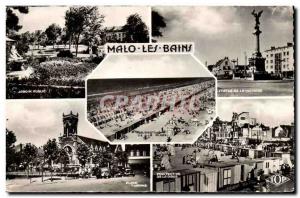 Malo baths - Souvenir - Old Postcard