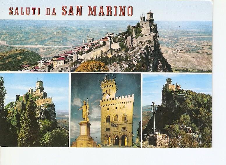 Postal 022219 : Saluti da San Marino