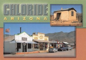 Chloride, AZ Arizona  MAIN STREET SCENE  Saloon~Cafe~Post Office  4X6 Postcard