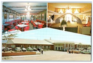 Ramada Inn Of Casper Wyoming WY, Interior And Dining Room Multiview Postcard