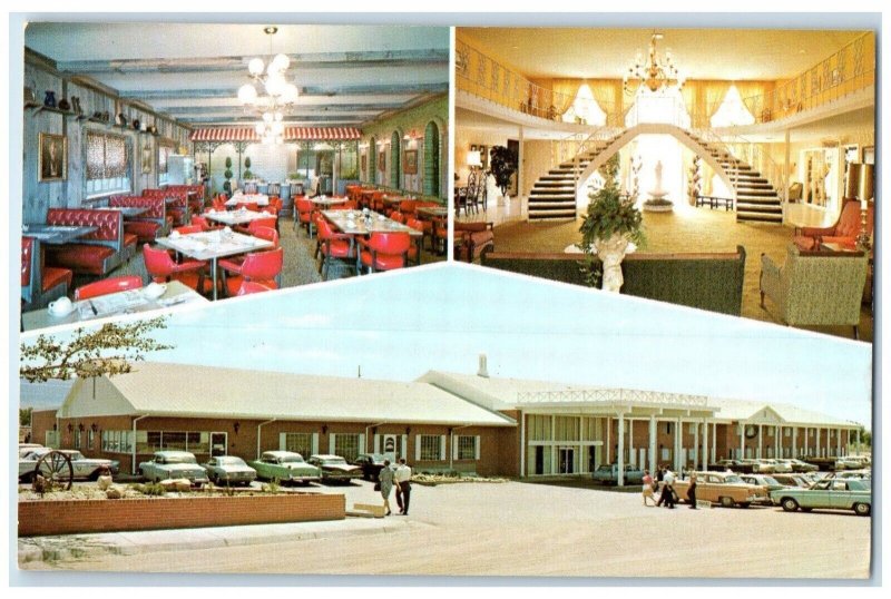 Ramada Inn Of Casper Wyoming WY, Interior And Dining Room Multiview Postcard