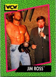 1991 WCW Wrestling Card Jim Ross sk21085