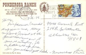 Ponderosa Ranch of Bonanza Tv Fame Incline Village, Nevada USA View Postcard ...