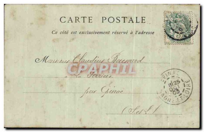 Old Postcard Lyon Bourse and Place des Cordeliers