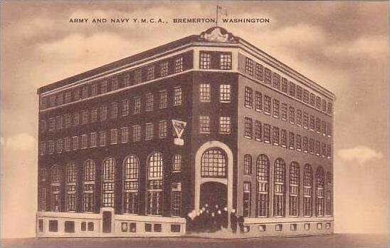 Washington Bremerton Army and Navy YMCA Artvue