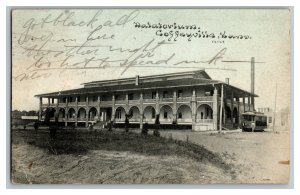 1914 Postcard Natatorium Coffeyville Kansas Vintage Standard View Card 