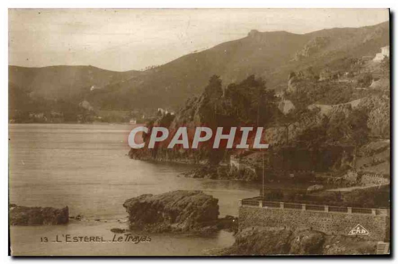 Postcard Old Esterel Le Trayas