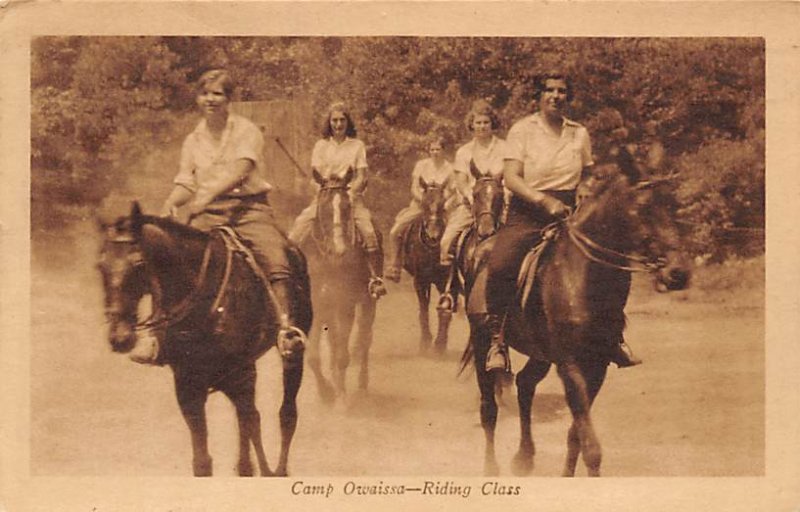 Camp Owaissa Riding Class - Pocono Pines, Pennsylvania PA