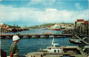 CPM AK View from waterfront showing Santa Anna Bay CURACAO (729853)