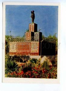 199781 Turkmenistan Ashkhabad Lenin Monument old postcard