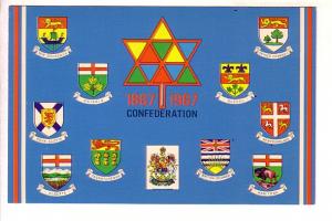 1867-1967 Canada Confederation, Provincial Crests