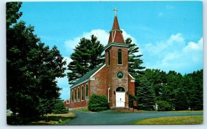 DAMARISCOTTA,ME Maine ~ ST. PATRICK'S CATHOLIC CHURCH  c1950s  Postcard