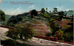 Vtg 1910s A Landscape in Cuernavaca Mexico Unused Postcard