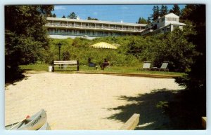 WEST BOOTHBAY HARBOR, Maine ME ~ Roadside LAKE VIEW RESORT c1960s-70s Postcard