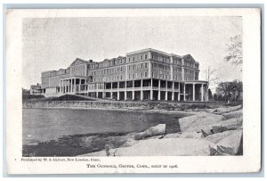 Groton Connecticut CT Postcard Griswold Exterior Building 1906 Vintage Antique