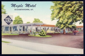 Kentucky Maple Motel ELIZABETHTOWN Highway US 31 W - LINEN