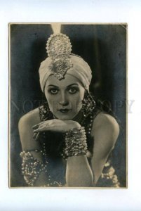 143452 VECHESLOVA Russian BALLET BELLY DANCER vintage PHOTO