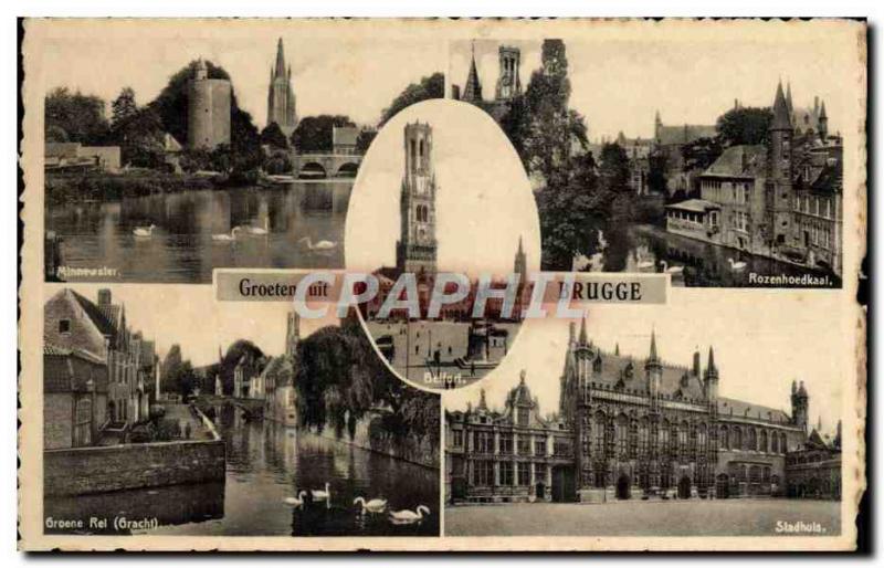 Old Postcard Brugge