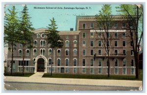 1912 Skidmore School Of Arts Scene Saratoga Springs New York NY Posted Postcard