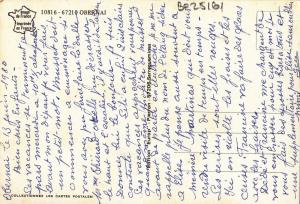 BF25161 obernai  france front/back image