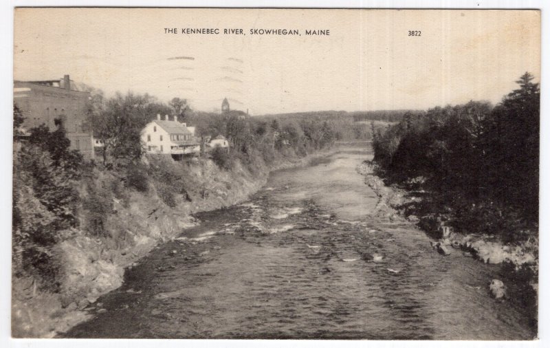 Skowhegan, Maine, The Kennebec River