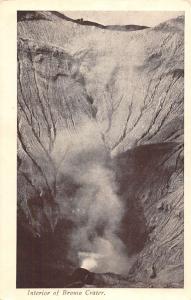 East Java Indonesia Bromo Crater Interior Antique Postcard K100624