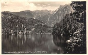 Lot322 piburgersee bei oetz mit acherkogl tirol real photo austria