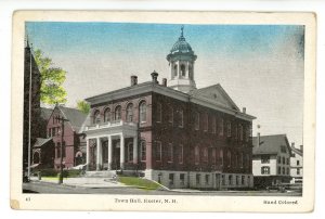 NH - Exeter. Town Hall circa 1915