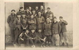 Military Group Army WW1 RPPC Vintage Postcard 02.77