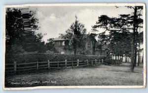 Birmingham Warwickshire England Postcard Rowton Cottage Sutton Park 1950