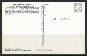 Michigan - The Mackinac Bridge - [MI-130]