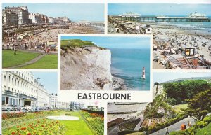 Sussex Postcard - Views of Eastbourne    XX515