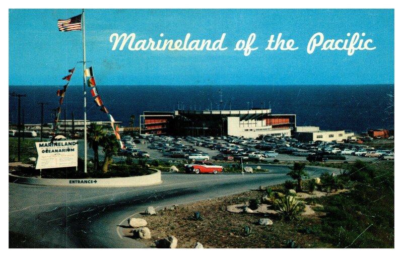Postcard CA Palos Verdes Marineland Pacific