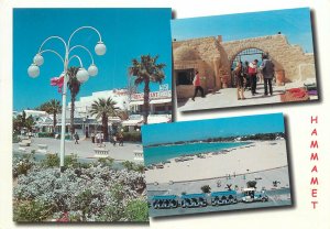 Postcard Tunisia various aspects and sites Hammamet