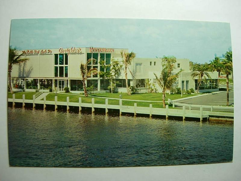 pre-1980 CREIGHTON'S RESTAURANT Ft. Lauderdale FL Unused Postcard FORT y8005@