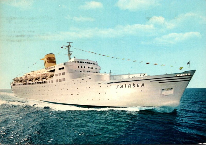 Ships Sitmar Cruises Fairsea 1975