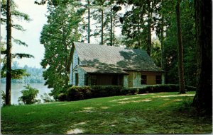 Vtg 1960s Hughes Memorial Chapel State FFA-FHA Camp Covington GA Chrome Postcard