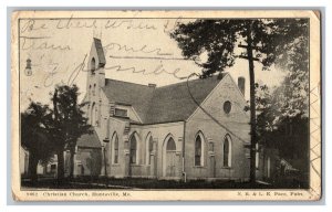 Christian Church Huntsville, Mo. Missouri Postcard