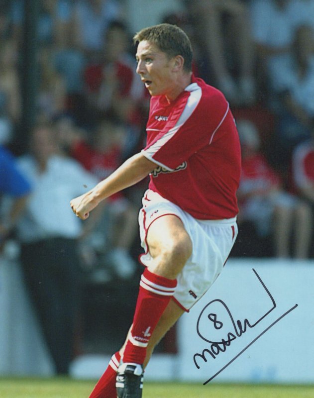 Matt Holland Charlton FC Football Giant 10x8 Hand Signed Photo