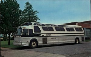 Trenton NJ Starr Transit Co. Bus Vintage Chrome Postcard