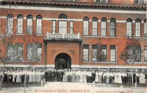 Aberdeen South Dakota Main Building Of Normal School Antique Postcard K71403