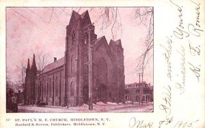 St Paul's ME Church in Middletown, New York