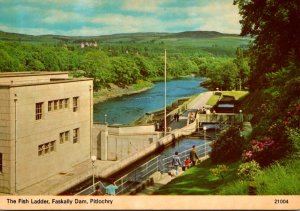 Scotland Perthshire Faskally Dam The Fish Ladder